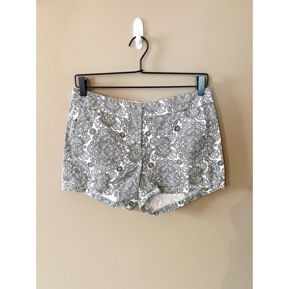 J. Crew Factory Paisley Light Bermuda Shorts - Picture 1 of 5